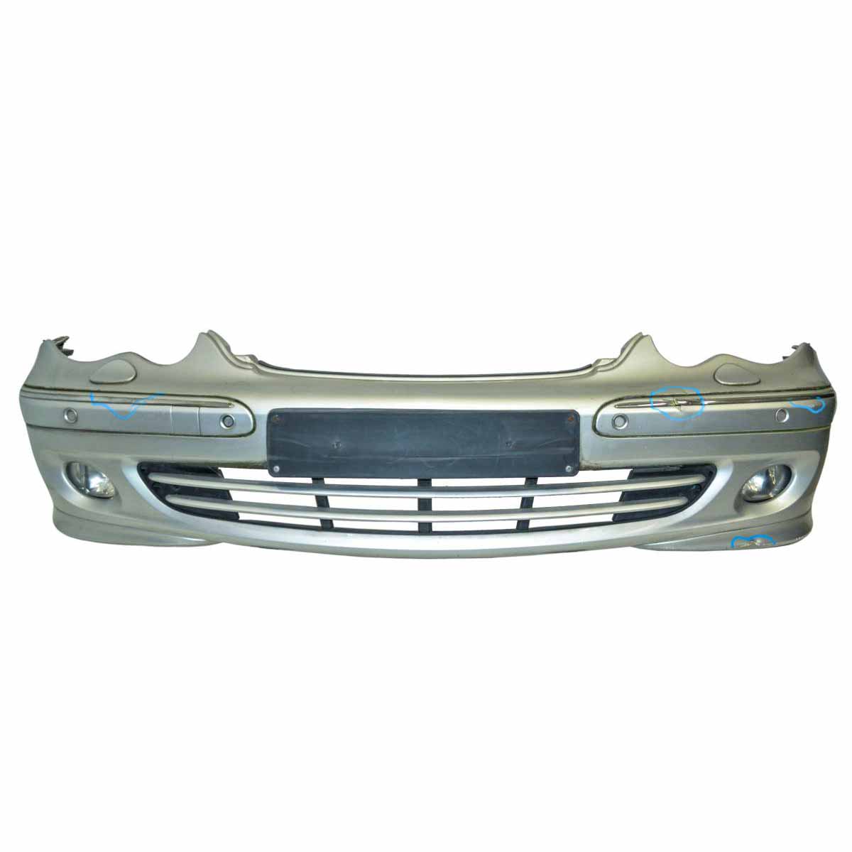 nárazník přední - PDC PA, ostřik MERCEDES-BENZ C (W203) lift A2038853125 - poškozený