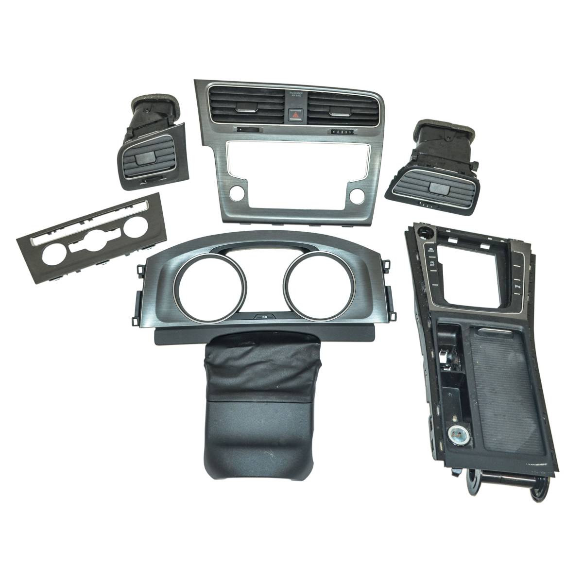 dekorace palubní desky + výdechy VW Golf VII 5G0 5G1819728G/H 5G0857059