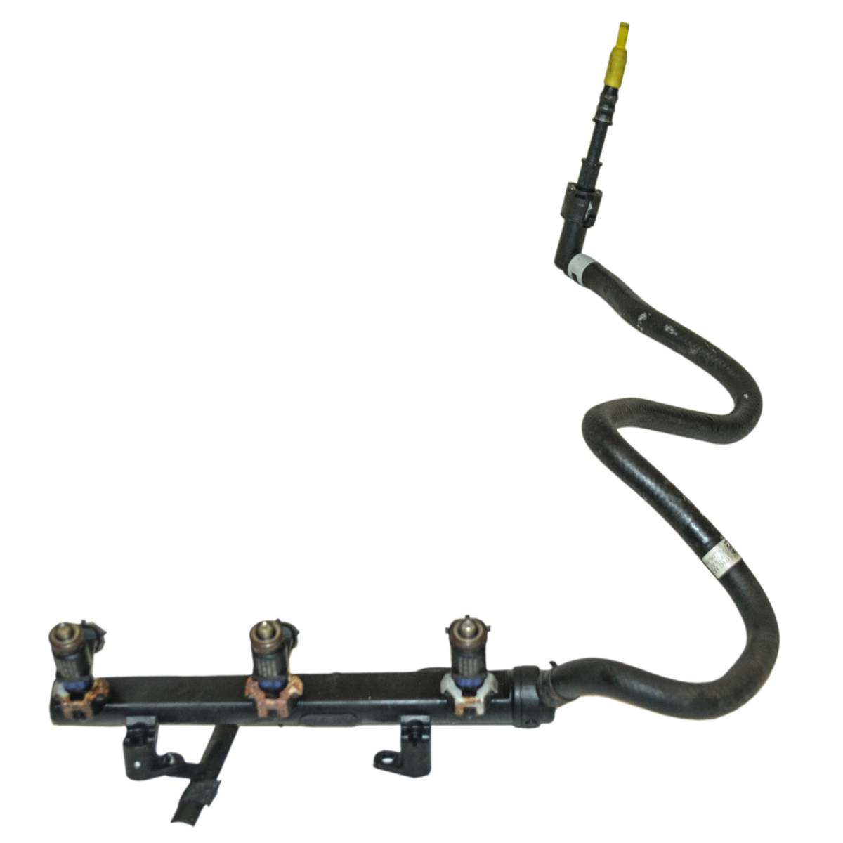 vstřikovací lišta - rampa se vstřiky VW Polo VI 2G0 1,0 MPi CHY 04C133317M 04E906031H