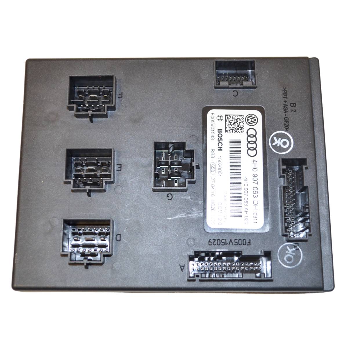řídící jednotka palubní sítě AUDI A6 4G0 lift 4H0907063DH 4H0907063DK