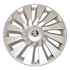 poklice/kryt kol 16" - 1 ks ŠKODA Octavia III 5E0 lift  5E0601147G  Z31 - lehce poškozená