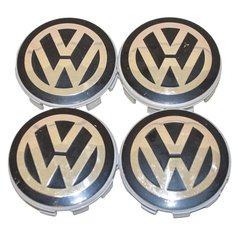 středové krytky kol (průměr 64 mm) - sada 4 ks VW - lehce poškrábané