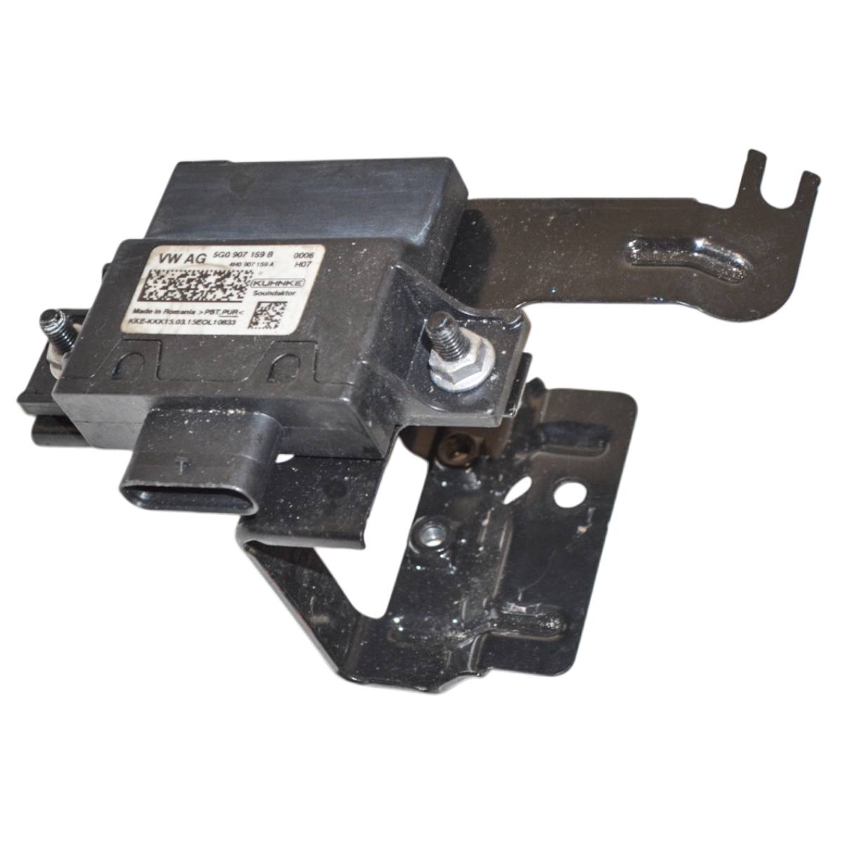 řídící jednotka zvuku motoru + držák VW Golf VII 5G0 5G0907159B 5G0906468A