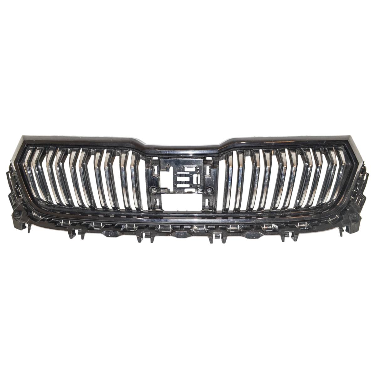 maska - chromový rámeček ŠKODA Kodiaq 565 lift  565853653J - lehce poškrábaná