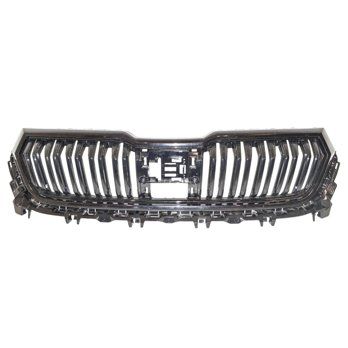 maska - černý rámeček ŠKODA Kodiaq 565 lift  565853653J - lehce poškrábaná, pošk. držák