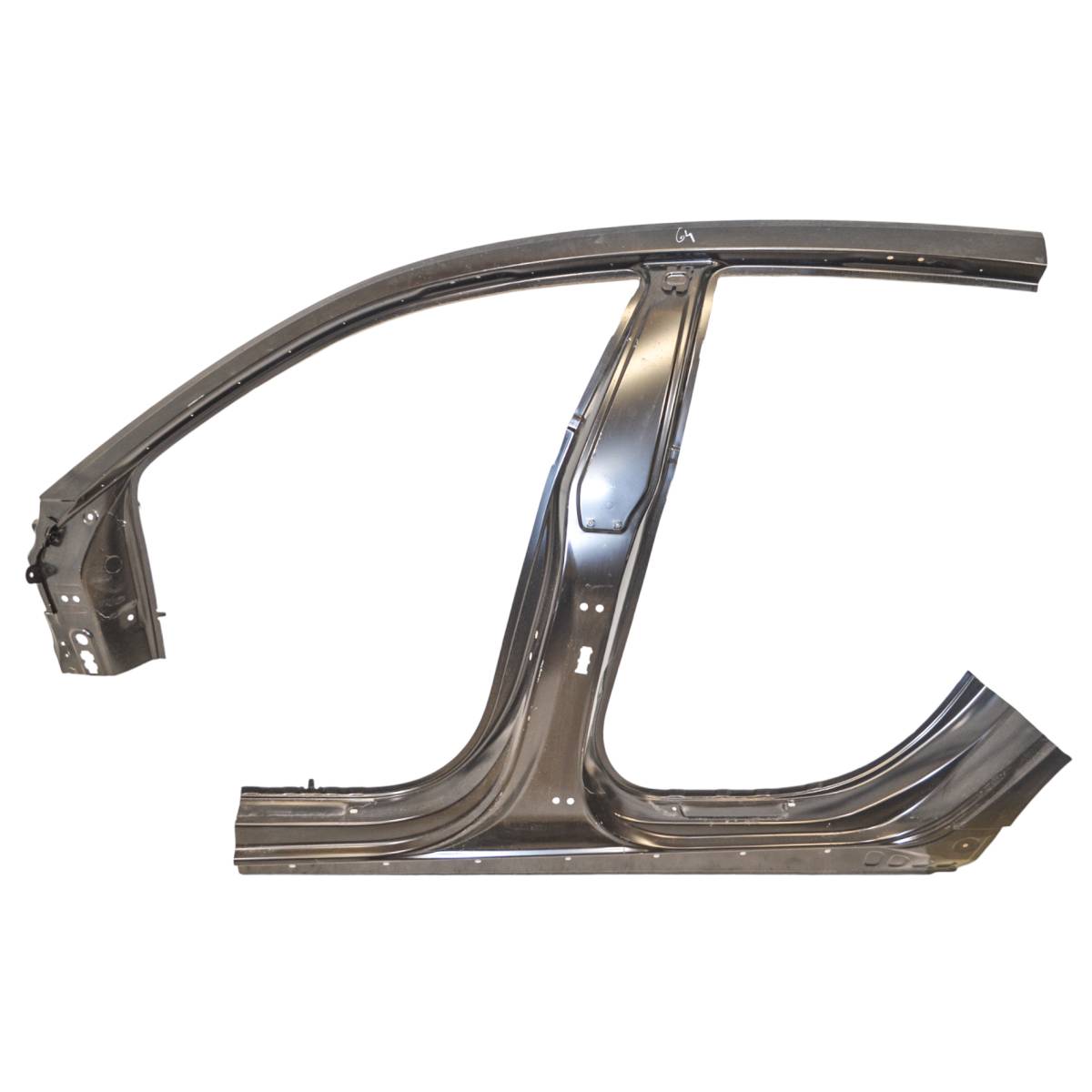 sloupek A+B levý + rám dveří + část prahu AUDI A7 4K8 4K8809839