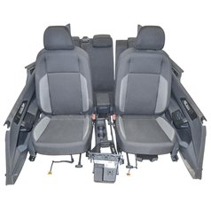 interiér - látka + airbagy VW Polo VI 2G0 lift