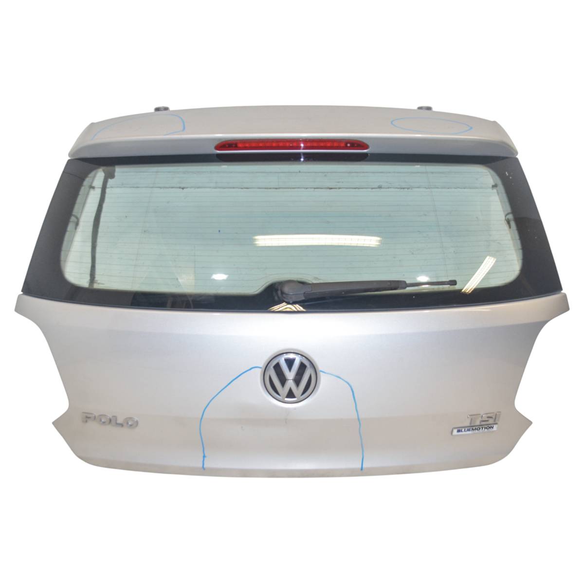 zadní páté dveře VW Polo 6C0 6R6827025D 6C6827469 - poškozené
