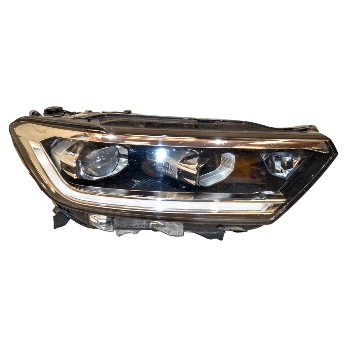 světlomet přední pravý - holý LED VW T-Roc 2GA 2GA941036 - poškrábaný, poškozený držák