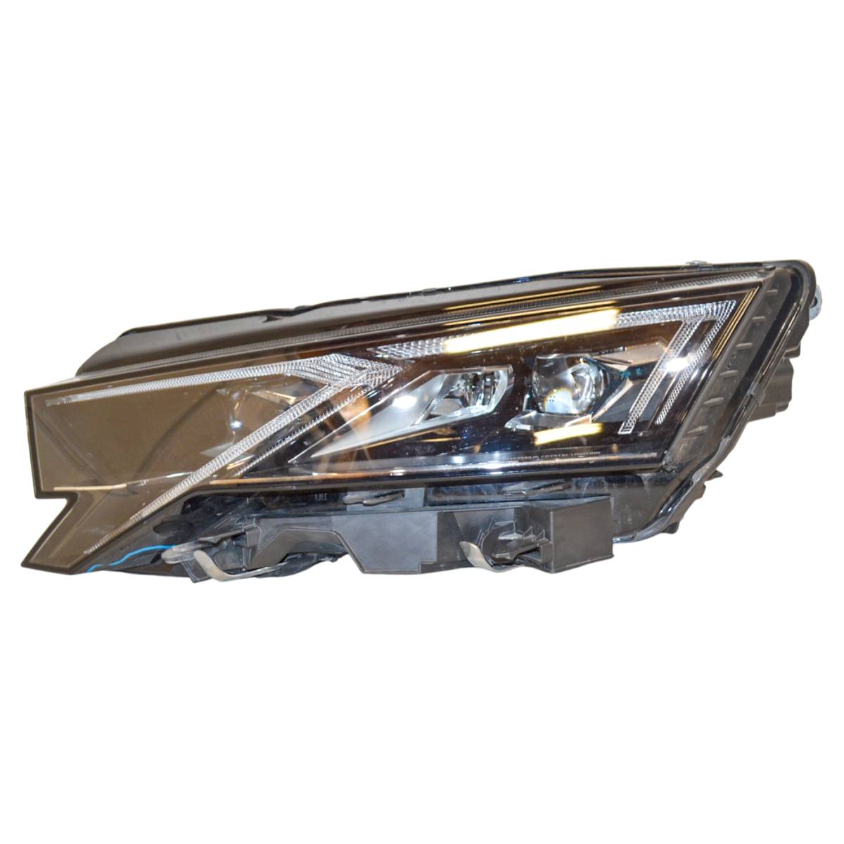 světlomet přední pravý - kompletní LED ŠKODA Octavia IV 5E3 lift 5E4941035 - poškoz.