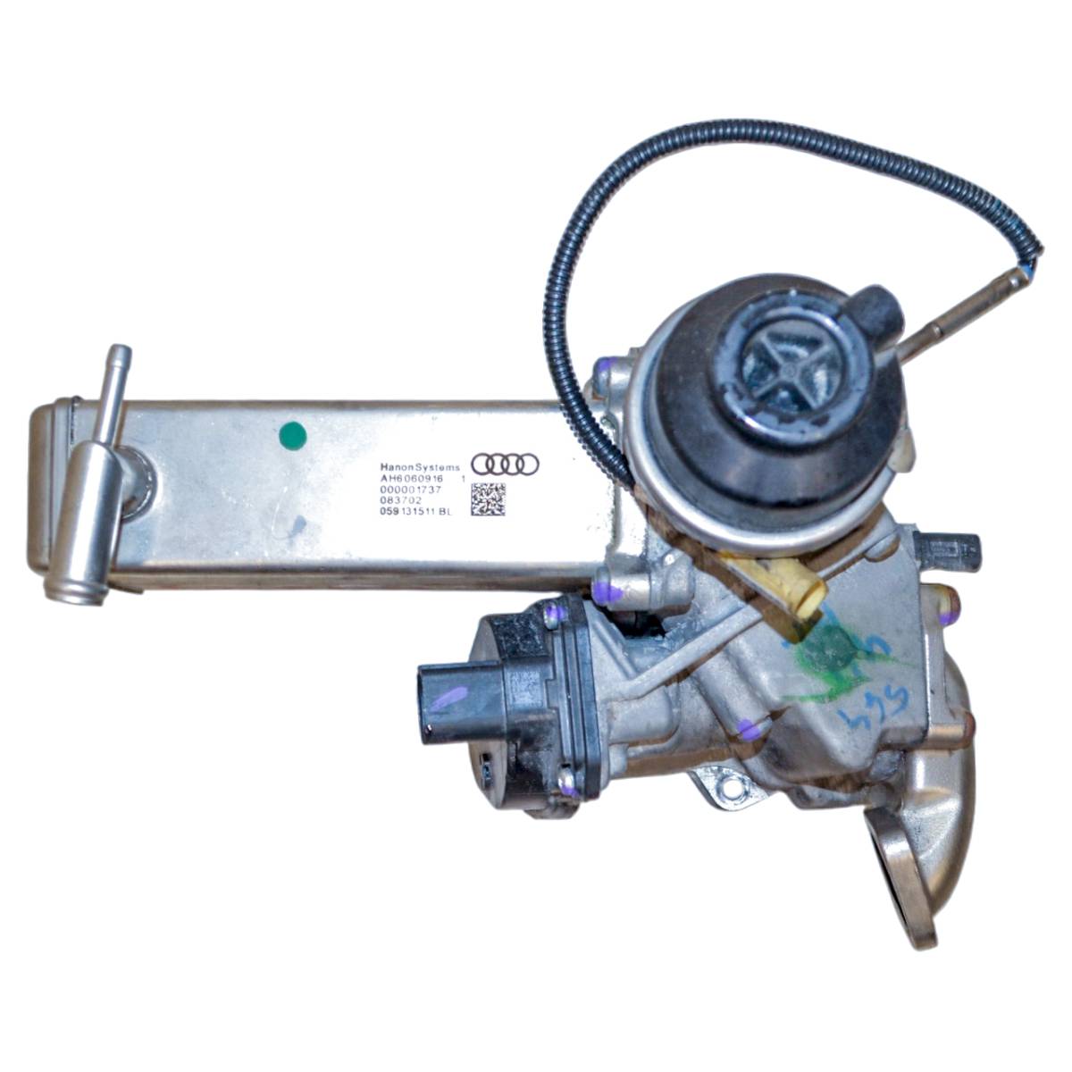 EGR ventil + chladič AUDI A8 4N0 3,0 TDi DDV 210 KW 059131511BL