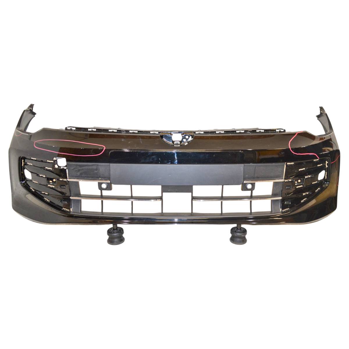 nárazník přední - PDC PA, příprava pro radar VW Golf VIII 5H0 lift 5H0807221AA - poškoz.