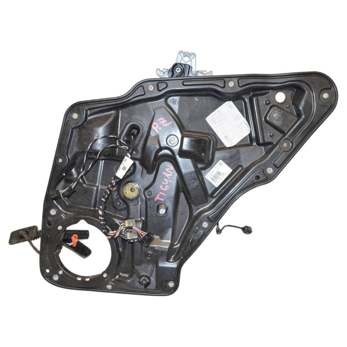 mechanismus stahování oken pravý zadní VW Tiguan 5N0 5N0839730K