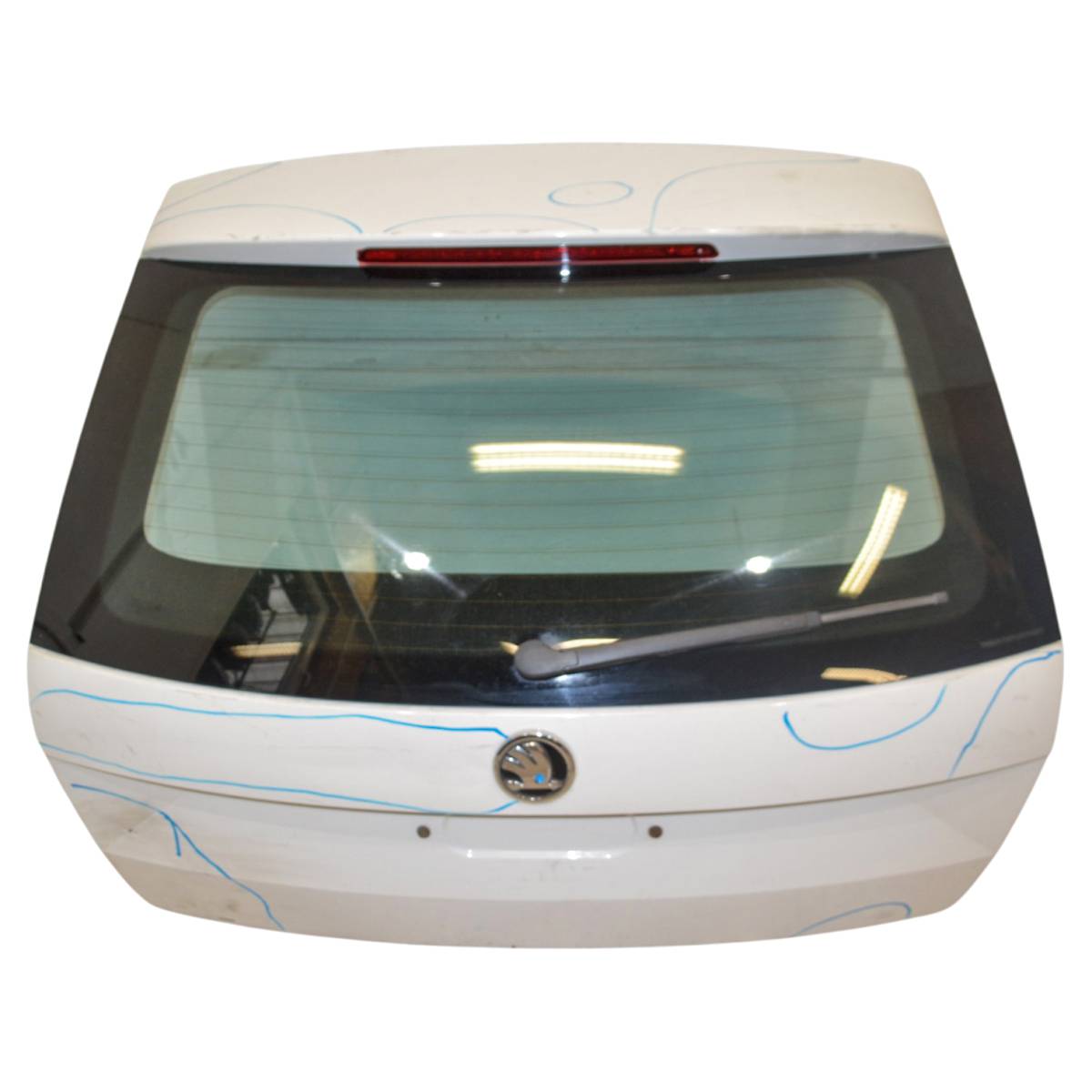 zadní páté dveře ŠKODA Octavia III 5E0 (lift) combi 5E9827023B/C/E - poškozené, opravované
