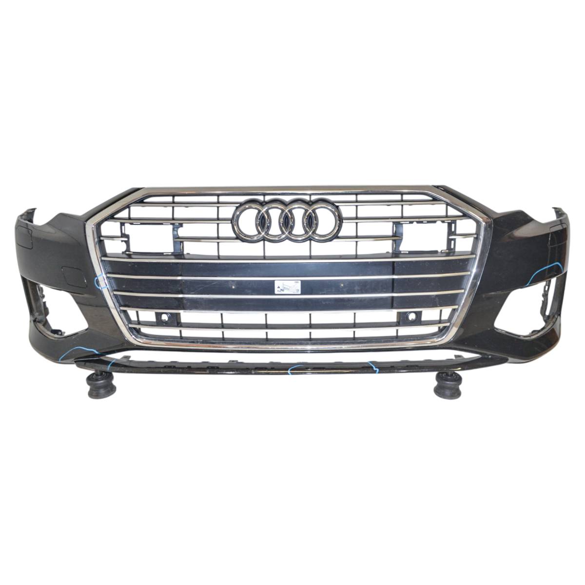 nárazník přední - PDC PA, ostřik AUDI A6 4K0 4K0807437 4K0807065 - poškozený