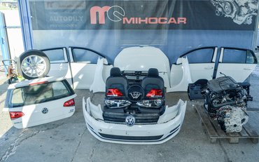 VW GOLF VII 5G0 HATCHBACK 2013-2017 1.6 TDI CXX 81 KW RER 7A LC9A