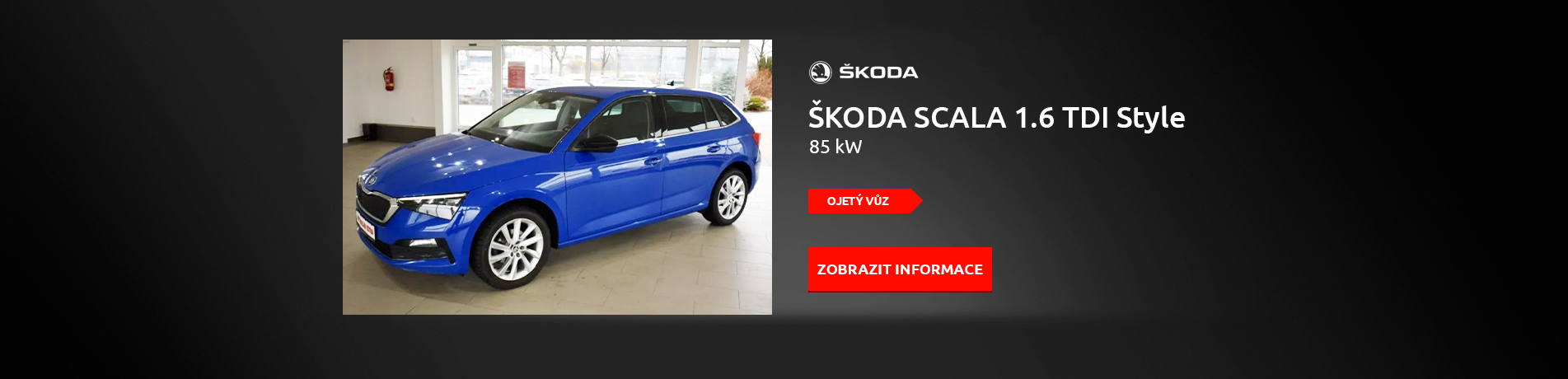 Škoda Scala 1.6 TDI Style