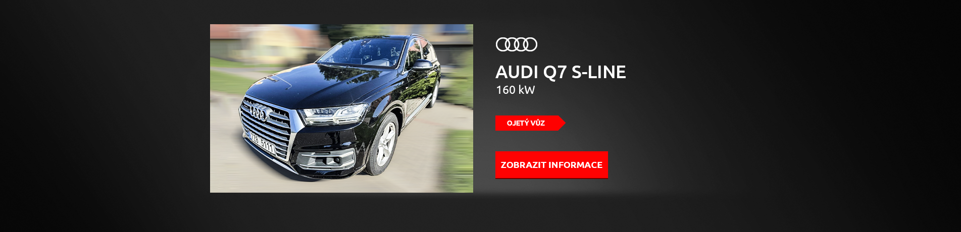 Audi Q7 3.0 TDi Quattro S-Line