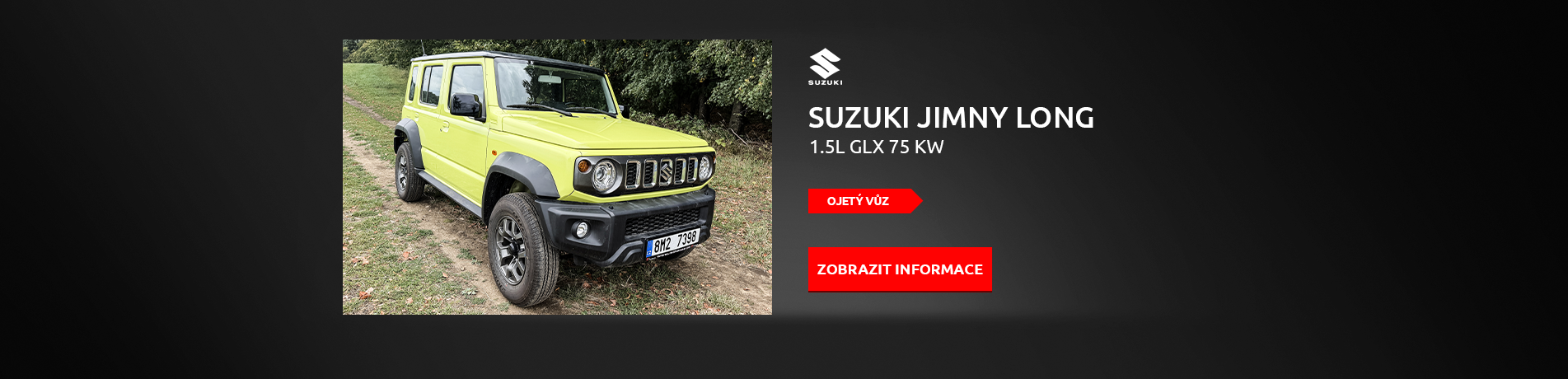 Suzuki Jimny LONG 1.5L GLX 4X4 - NOVÝ VŮZ!