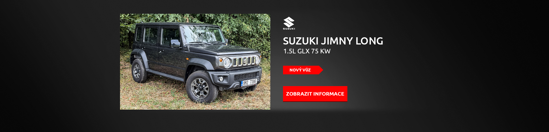 Suzuki Jimny LONG 1.5L GLX 4X4 - NOVÝ VŮZ!