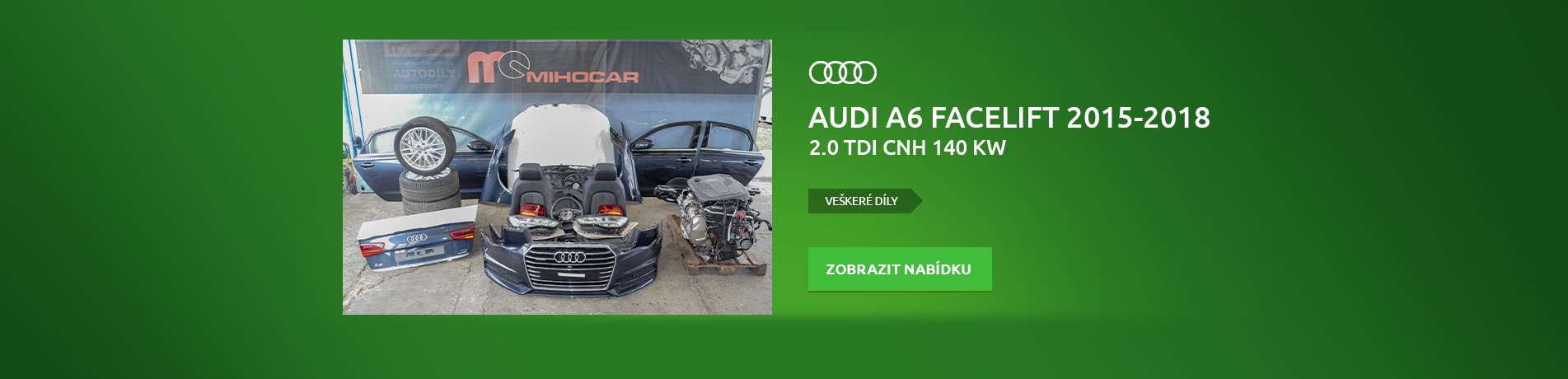 AUDI A6 4G0 FACELIFT SEDAN 2015-2018