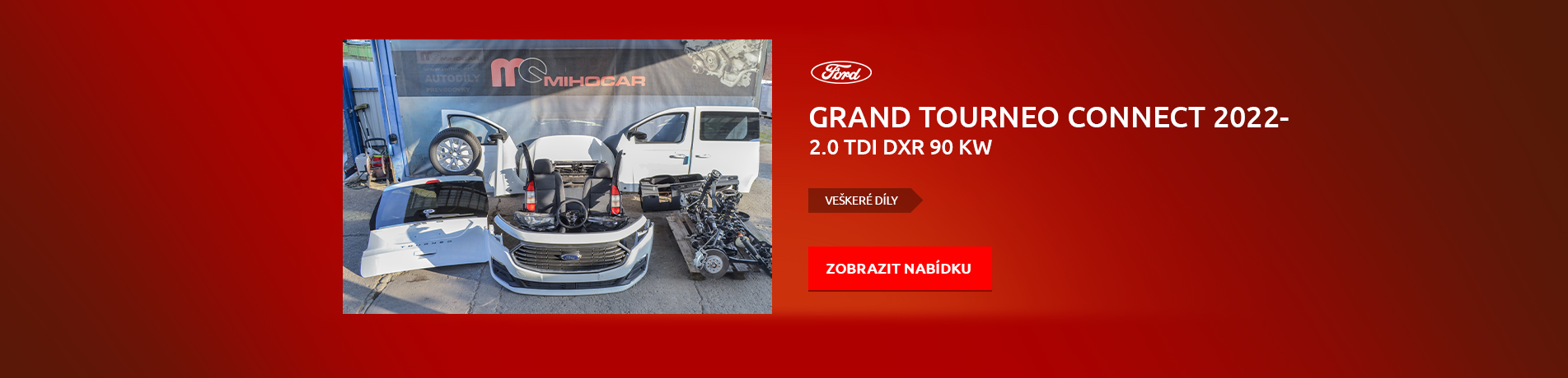 Náhradní autodíly FORD GRAND TOURNEO CONNECT 2KF 2022- FORD GRAND TOURNEO CONNECT 2KF 2022-