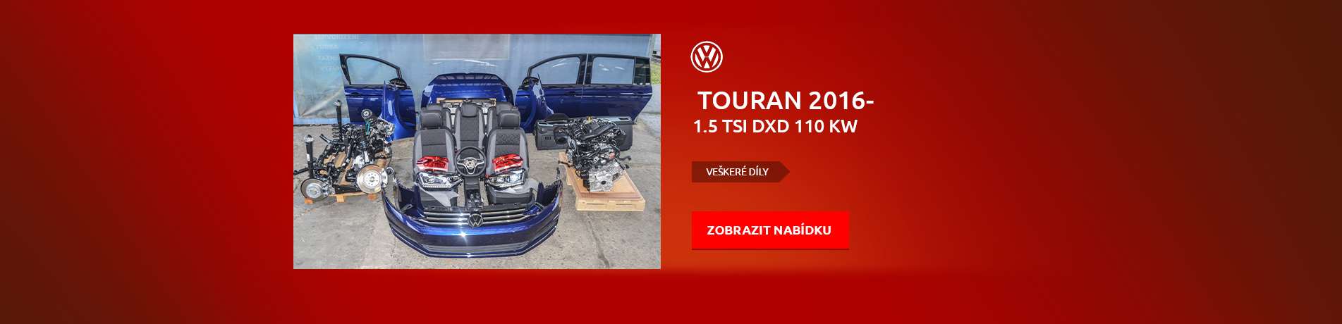VW TOURAN 5TA 2016-
